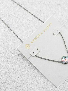 Kendra Scott Crystal Stud Earrings & Necklace Set